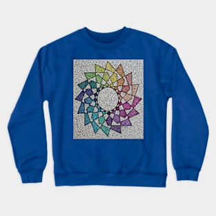 Whirl drawing Crewneck Sweatshirt